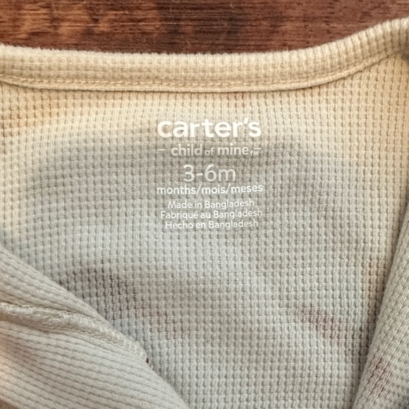 Carter's Turkey Footie Sleeper 3-6 Months - Picture 4 of 4